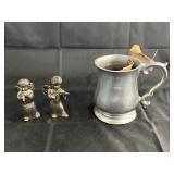 3 Pcs - Armetale Silver Toned  Pitcher & More