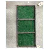 Wooden Display Case 32"x15"