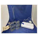 3 Pcs - Metal Paper Towel Holder & More