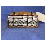 Spice Rack w/Spice Jars