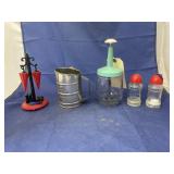 5 Pcs - Salt/Pepper - Chopper - Sifter & More