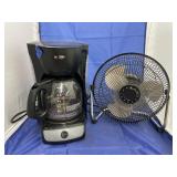 Mr Coffee Brewer & Desk Fan