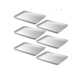 Curta 6 Pack Aluminum Commercial Bakery Sheet Pan