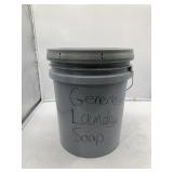 5 Gallon Generic Laundry Soap- Grey Bucket