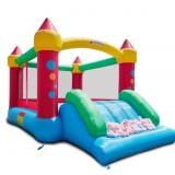 Air Bounce House, Inflatable Bouncer with Air Blow