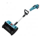 Hooseen 21V Cordless Snow Shovel, Red Includes 2 B