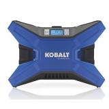 Kobalt Dual Power Inflator, 12v/120v, Blue/Black,