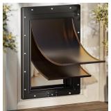 XL Dog Door For Outside Door - Never Rust Plastic,