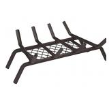 Rocky Mountain Goods 18" Fireplace Grate With Emb