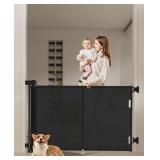 Approx. 50 Inch Retractable Baby Gate, 34" Tall,