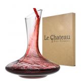 Le Chateau Large Elegant Crystal Wine Decanter wit