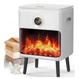 Aobosi Towel Warmer Bucket with 3D Flame Screen, W