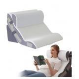 3 Pc Wedge Pillow set Back Pillow for Bed Sitting