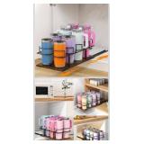 Pull Out Water Bottle Organizer for Cabinet, Slide