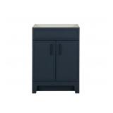 ST PAUL ROSLIN DEEP BLUE BATHROOM VANITY CABINET 2