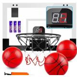 Indoor Basketball Hoop for Indoor Use, Mini Hoop W