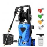 5000 PSI Electric Pressure Washer- 33Ft Hose/Reel,