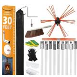 Chimney Sweep Kit, Chimney Brush, Rotary Chimney C