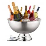 Premium 12L Large Ice Bucket For Parties (Silver)
