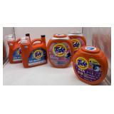 5 Ct Tide Lot (2) Liquid Ultra Oxi Boost 117 Fl oz