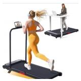 Walking Pad with Handle Bar, 2026 Upgrade Portable