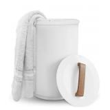 Sameat Heated Towel Warmer Holds Large Towels, Bat