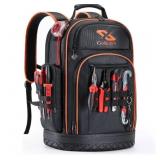 Golkcurx Heavy Duty Tool Backpack For Electrician