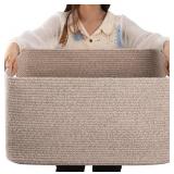 Lg Storage Basket for Shelves, Closet Cube Stora