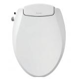 Brondell Toilet Seat, Non Electric Bidet, Round (W