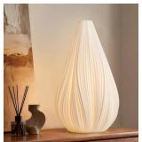Rondure 12.5" Modern Ceramic Table Lamp, Fully Di