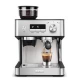 GEVI 20 Bar Espresso Machine with Grinder & Milk F