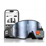 SkiWarrior Smart Ski Mask with Black Zippered Case