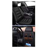 Full Seat Covers for Kia Telluride 2020-25 Faux Le