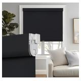 2 Ct. Persilux No Drill Blackout Roller Shades, Bl