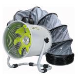 Utility Blower Ventilation Fan with 16 Ft Duct Hos