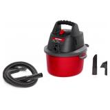 Craftsman 2.5 Gallon 2 HP Wet/Dry Vac, Red/Black,