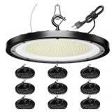 10 Pack 200w UFO LED High Bay Lights, 30000LM LED