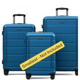 2 Pc Hard side Luggage Set - 24/28 Inch with TS