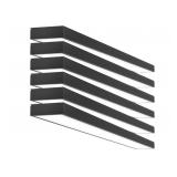 6 Pack 4ft LED Wraparound Shop Lights 50W 6000LM 5