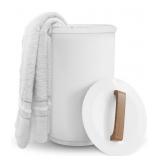 Sameat Heated Towel Warmer Holds Large Towels, Bat