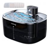 FeelNeedy Wireless Cat Water Fountain, No Pump For