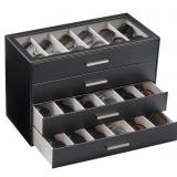 Lolalet Sunglass Storage Case, Eyewear Organizer,