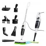 Electric Steam Mop- 15-in-1 Detachable Floor Scrub