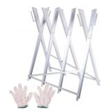 Heavy Duty 220 lbs Sawhorse Work Table, Portable F