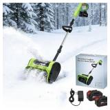 Electric Snow Shovel Cordless, Brushless 13.5" Ba