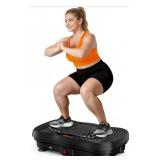 Vibration Plate Exercise Machine 130 Levels, 450lb