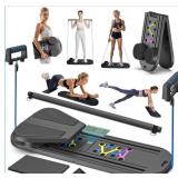 Foldable Pilates Reformer Board- 6-In-1 Multifunct