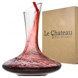 Le Chateau Large Elegant Crystal Wine Decanter wit
