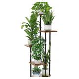 Bamworld Plant Stand Indoors, For Multiple Plants,