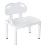 Carex Universal Tub Transfer Bench, Backrest, Adju